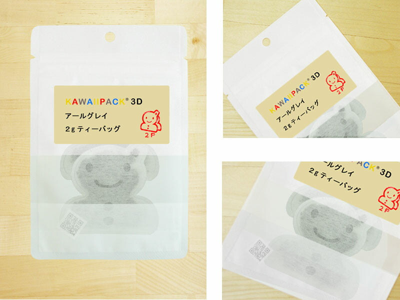 【 kawaiipack 3D 雪だるま 2個入 】