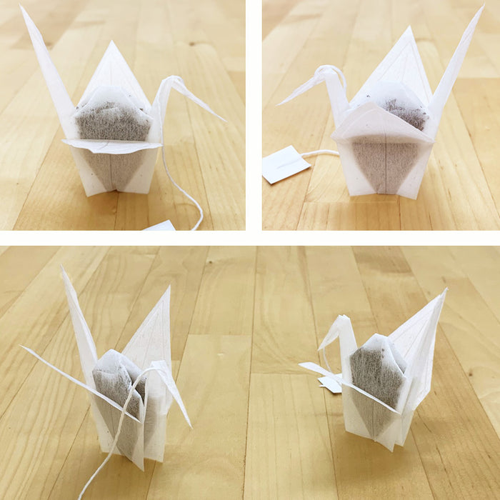 ８の字Cafe kawaiipack 3D 折り鶴 2bags