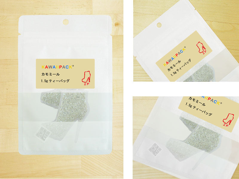 【 kawaiipack 2D ブーティークリアタイプ 2個入 】