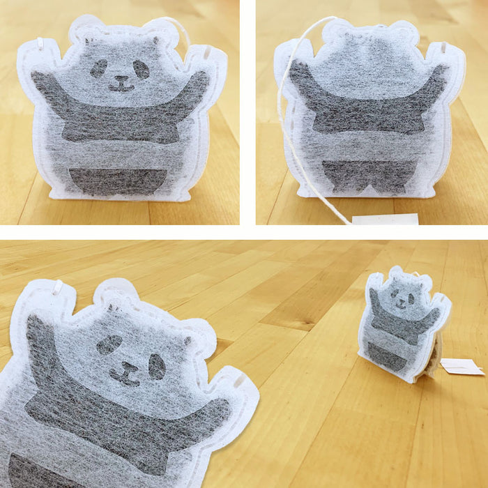 【 kawaiipack 3D パンダ 2個入 】