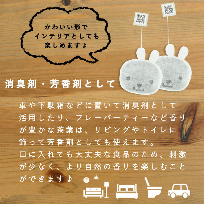 【 kawaiipack 2D うさぎ 2個入 】