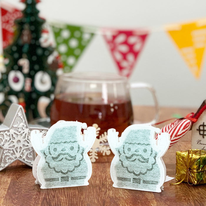 【 kawaiipack 3D サンタクロース 2個入 】