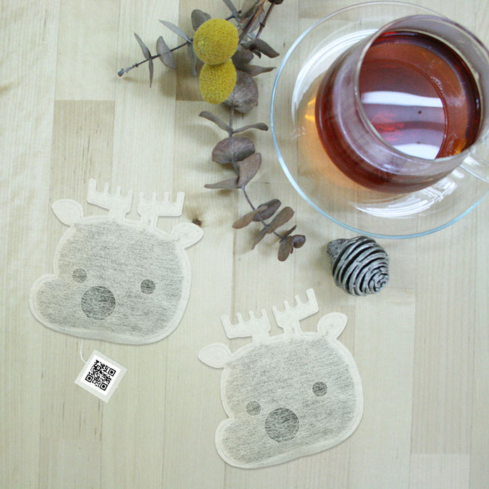 【 kawaiipack 2D トナカイ 2個入 】