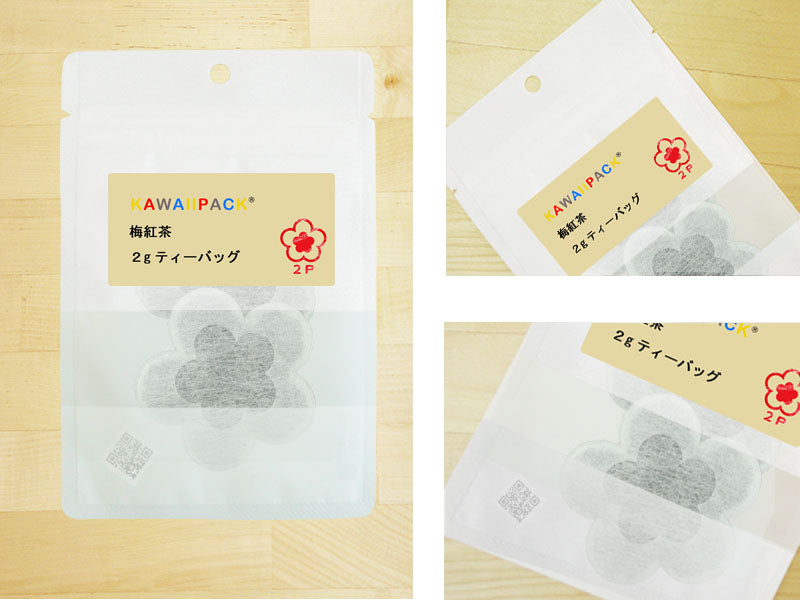 【 kawaiipack 2D 梅花 2個入 】